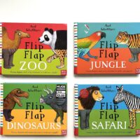 Axel Scheffler's Flip Flap Jungle, Safari and Donosour - Axel Scheffler