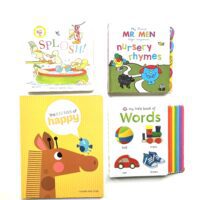 Set of 4 books for babies