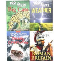 Miles Kelly - 100 Facts - set of 4 books