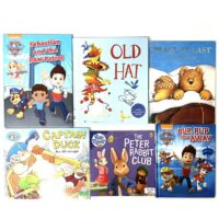 Set of 6 books for kids 4-6