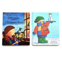 Harry and the Dinosaurs make a Christmas Wish and The Snow King - Ian Whybrow - set of 2 books