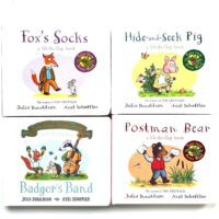 Tales from Acorn Wood - A lift-the-flap book - Julia Donaldso Axel Scheffler - set of 4 books