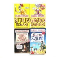 Horrible Histories - set of 4 books