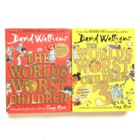 The World’s Worst Children - David Walliams and Tony Ross - set of 2 books