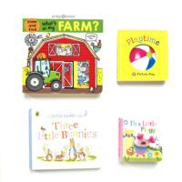 Set of 4 books for babies