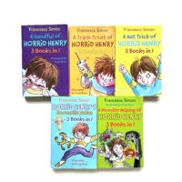 Horrid Henry - 3 books in 1 - Francesca Simon - set of 5 books