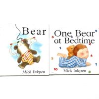 One Bear at Bedtime & Bear - Mick Inkpen - set of 2 books